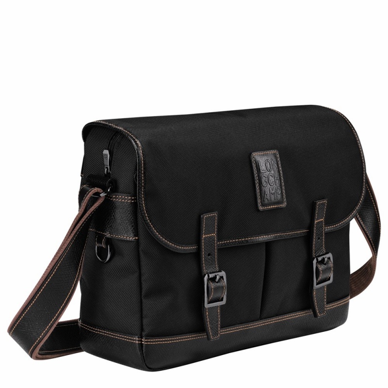 Black Longchamp Boxford XS Men's Crossbody Bags